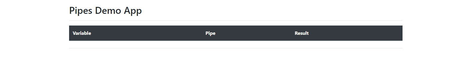 pipes app estado inicial app