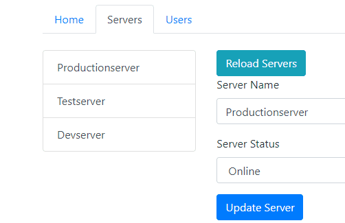server profile